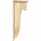 Ekena Millwork Del Monte Rough Sawn Corbel w/Backplate, Douglas Fir, 6"W x 10"D x 26"H COR06X10X26DEL01RDF - alternate 2